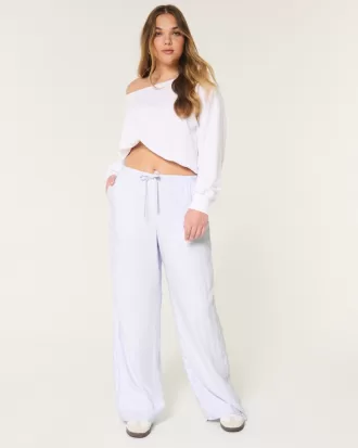 Hollister Ella Pull-On Wide-Leg Pants,Hollister Ella Pull-On Wide-Leg Pants