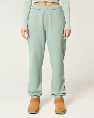 Hollister Feel Good Fleece Dad Joggers,Hollister Feel Good Fleece Dad Joggers