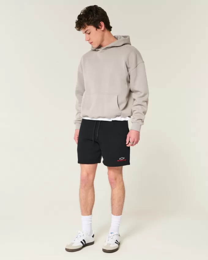 Hollister Feel Good Fleece Mid-Thigh Chevy Graphic Shorts,Hollister Feel Good Fleece Mid-Thigh Chevy Graphic Shorts Hollister Feel Good Fleece Mid-Thigh Chevy Graphic Shorts,Hollister Feel Good Fleece Mid-Thigh Chevy Graphic Shorts