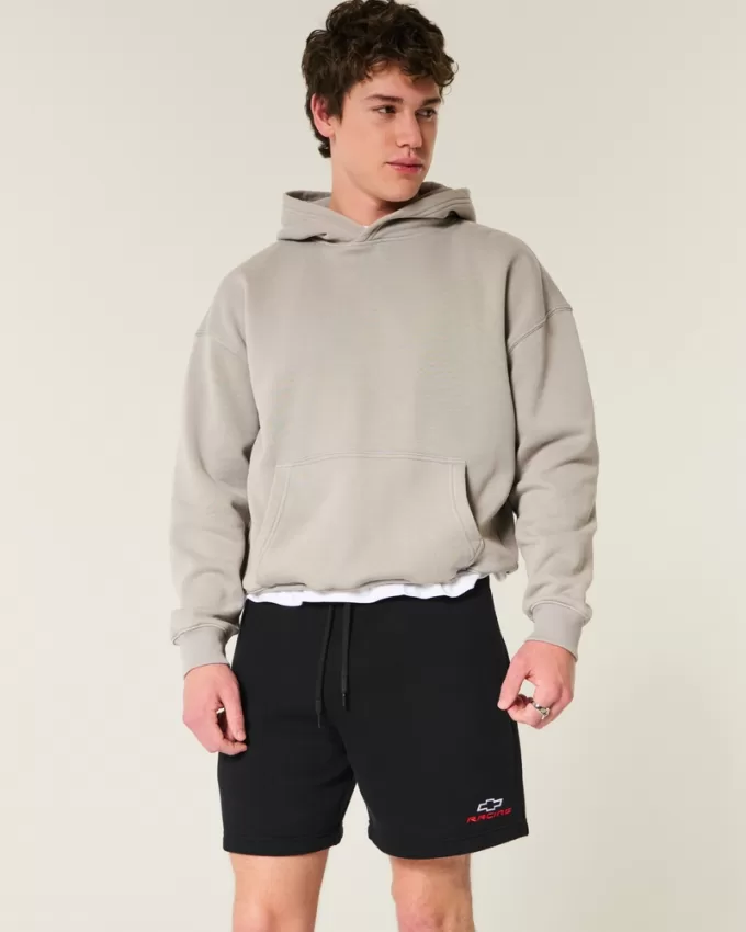 Hollister Feel Good Fleece Mid-Thigh Chevy Graphic Shorts,Hollister Feel Good Fleece Mid-Thigh Chevy Graphic Shorts Hollister Feel Good Fleece Mid-Thigh Chevy Graphic Shorts,Hollister Feel Good Fleece Mid-Thigh Chevy Graphic Shorts