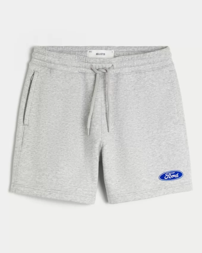 Hollister Feel Good Fleece Mid-Thigh Ford Graphic Shorts,Hollister Feel Good Fleece Mid-Thigh Ford Graphic Shorts Hollister Feel Good Fleece Mid-Thigh Ford Graphic Shorts,Hollister Feel Good Fleece Mid-Thigh Ford Graphic Shorts