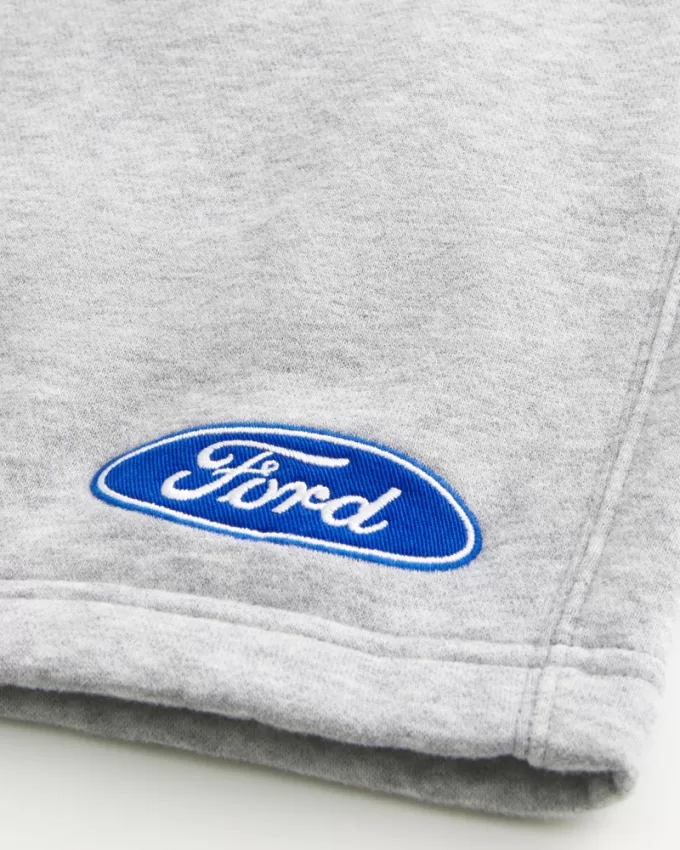 Hollister Feel Good Fleece Mid-Thigh Ford Graphic Shorts,Hollister Feel Good Fleece Mid-Thigh Ford Graphic Shorts Hollister Feel Good Fleece Mid-Thigh Ford Graphic Shorts,Hollister Feel Good Fleece Mid-Thigh Ford Graphic Shorts