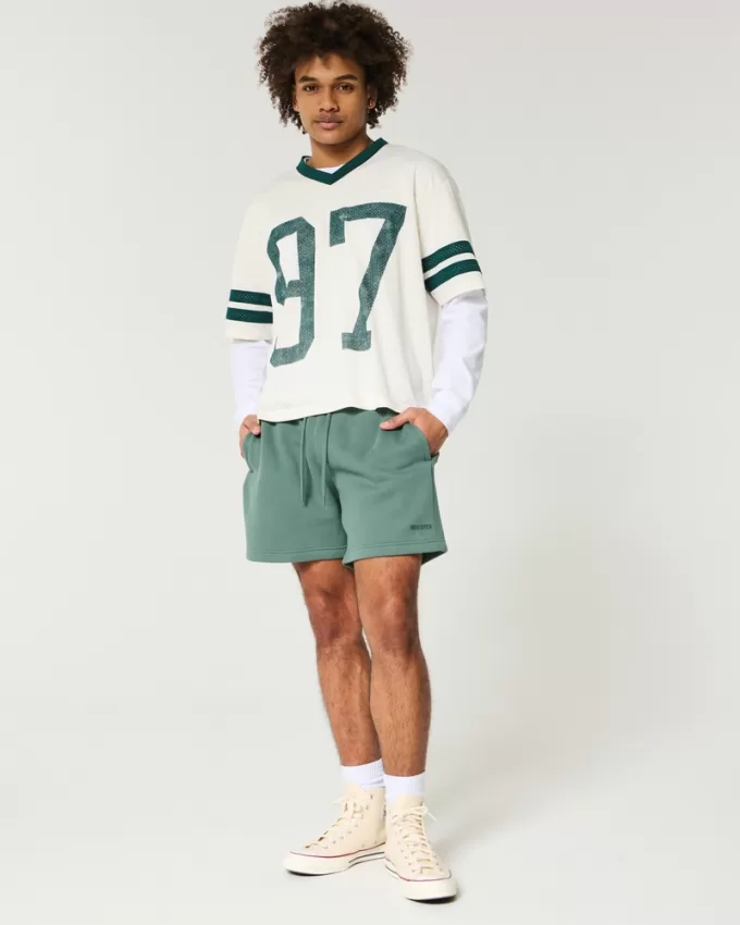 Hollister Feel Good Fleece Mid-Thigh Loose Shorts,Hollister Feel Good Fleece Mid-Thigh Loose Shorts Hollister Feel Good Fleece Mid-Thigh Loose Shorts,Hollister Feel Good Fleece Mid-Thigh Loose Shorts