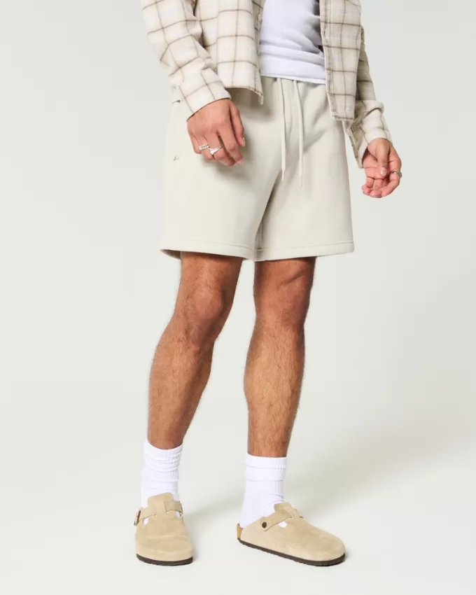 Hollister Feel Good Fleece Mid-Thigh Loose Shorts,Hollister Feel Good Fleece Mid-Thigh Loose Shorts Hollister Feel Good Fleece Mid-Thigh Loose Shorts,Hollister Feel Good Fleece Mid-Thigh Loose Shorts