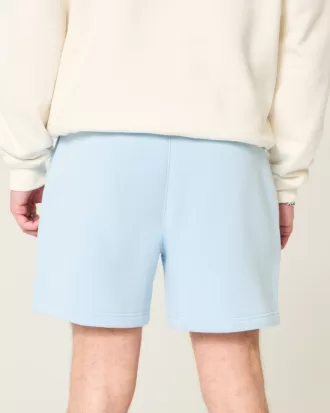 Hollister Feel Good Fleece Mid-Thigh Loose Shorts,Hollister Feel Good Fleece Mid-Thigh Loose Shorts