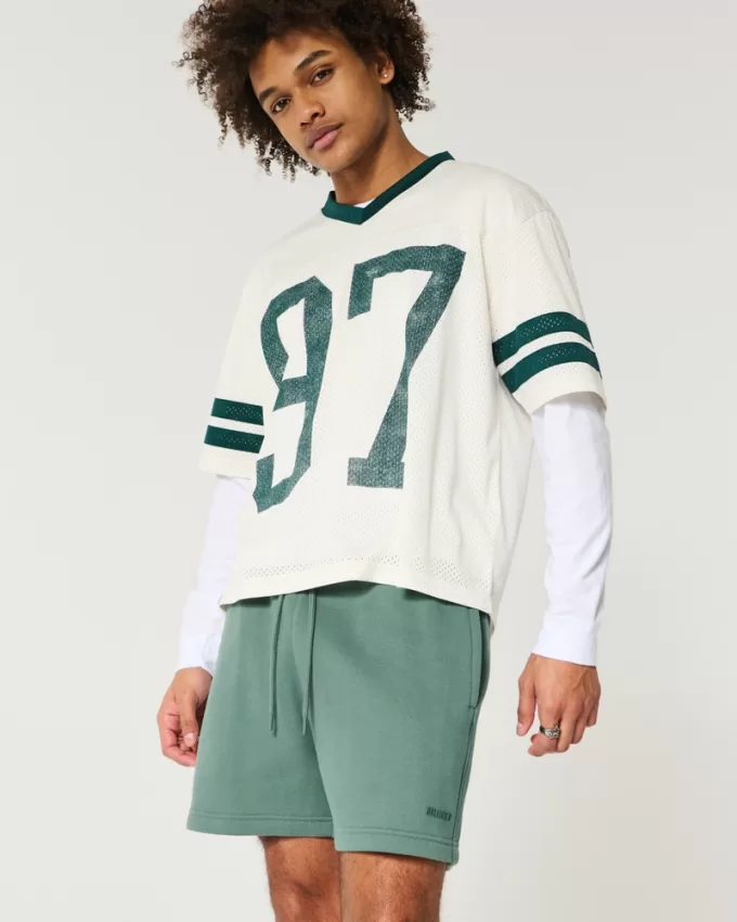 Hollister Feel Good Fleece Mid-Thigh Loose Shorts,Hollister Feel Good Fleece Mid-Thigh Loose Shorts Hollister Feel Good Fleece Mid-Thigh Loose Shorts,Hollister Feel Good Fleece Mid-Thigh Loose Shorts