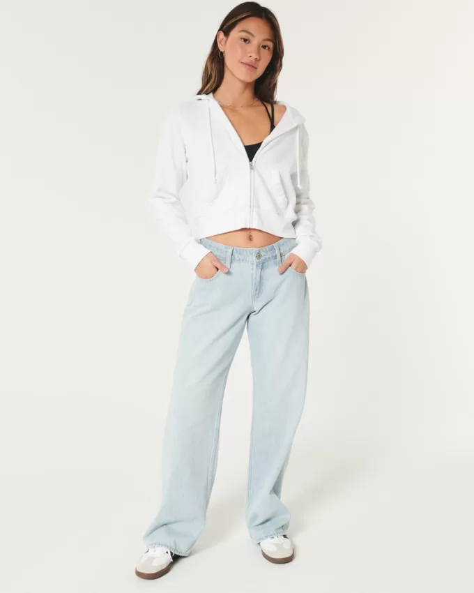 Hollister Feel Good Fleece Mini Zip-Up Hoodie,Hollister Feel Good Fleece Mini Zip-Up Hoodie Hollister Feel Good Fleece Mini Zip-Up Hoodie,Hollister Feel Good Fleece Mini Zip-Up Hoodie