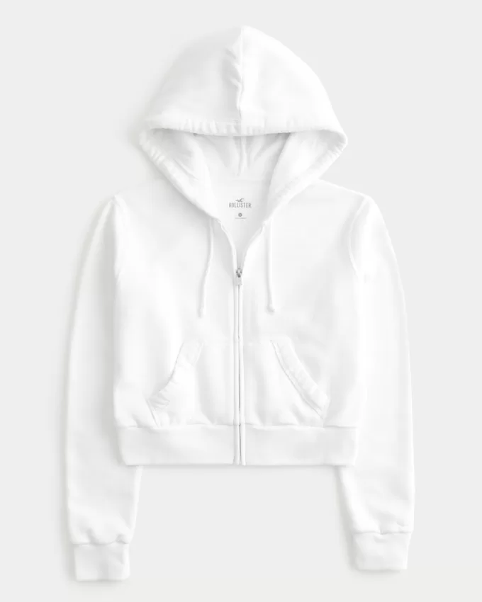 Hollister Feel Good Fleece Mini Zip-Up Hoodie,Hollister Feel Good Fleece Mini Zip-Up Hoodie Hollister Feel Good Fleece Mini Zip-Up Hoodie,Hollister Feel Good Fleece Mini Zip-Up Hoodie