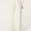Hollister Feel Good Fleece Wide-Leg Pants,Hollister Feel Good Fleece Wide-Leg Pants