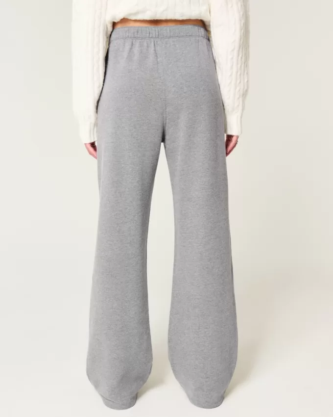 Hollister Feel Good Fleece Wide-Leg Pants,Hollister Feel Good Fleece Wide-Leg Pants Hollister Feel Good Fleece Wide-Leg Pants,Hollister Feel Good Fleece Wide-Leg Pants