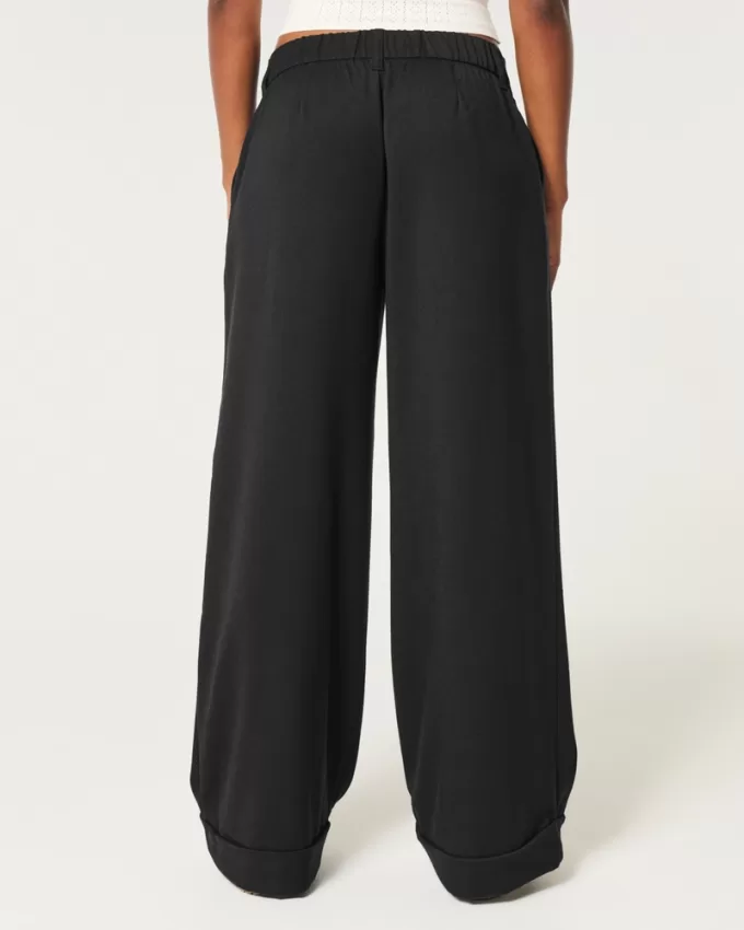 Hollister Livvy Low-Rise Wide-Leg Pants,Hollister Livvy Low-Rise Wide-Leg Pants Hollister Livvy Low-Rise Wide-Leg Pants,Hollister Livvy Low-Rise Wide-Leg Pants