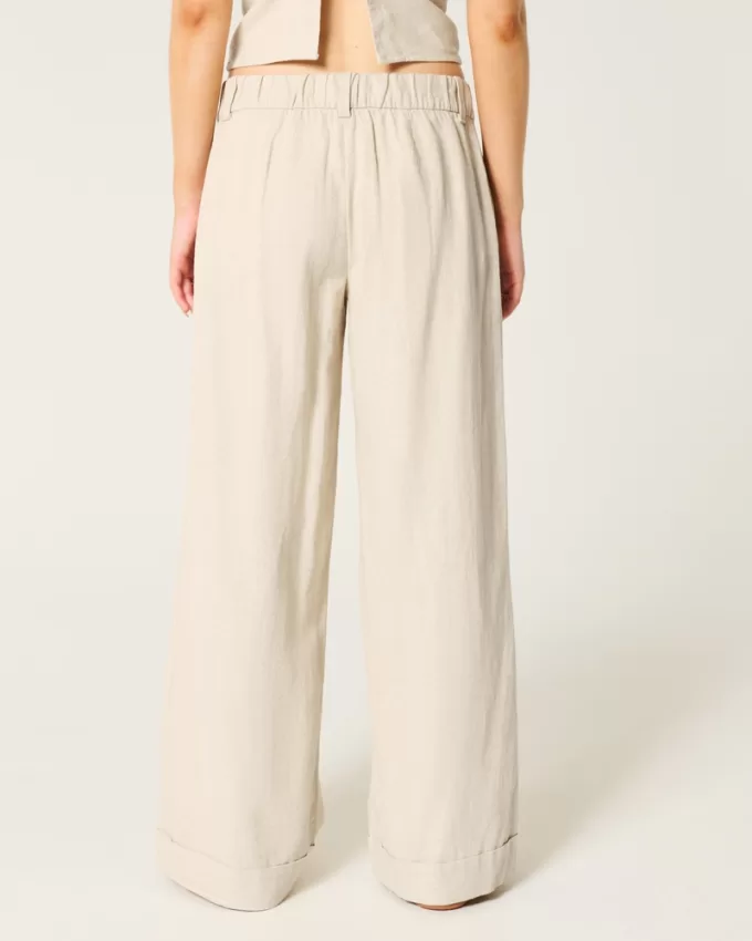 Hollister Livvy Low-Rise Wide-Leg Pants,Hollister Livvy Low-Rise Wide-Leg Pants Hollister Livvy Low-Rise Wide-Leg Pants,Hollister Livvy Low-Rise Wide-Leg Pants