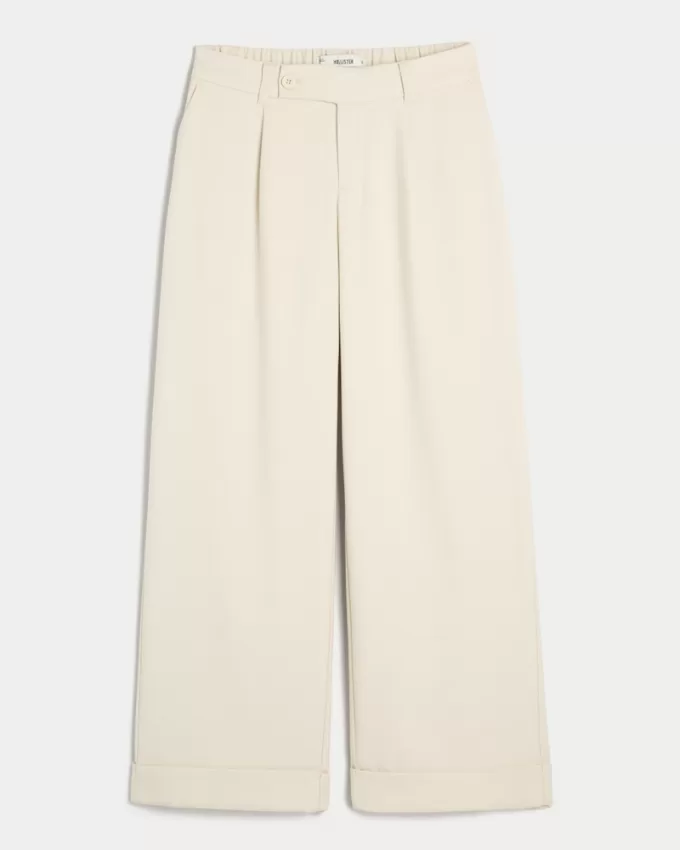 Hollister Livvy Low-Rise Wide-Leg Pants,Hollister Livvy Low-Rise Wide-Leg Pants Hollister Livvy Low-Rise Wide-Leg Pants,Hollister Livvy Low-Rise Wide-Leg Pants