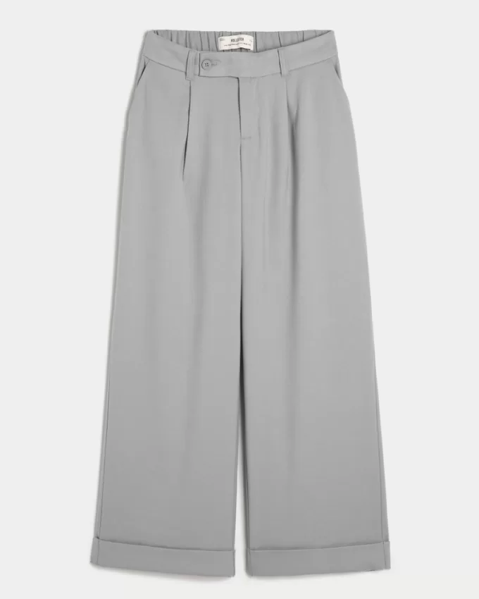 Hollister Livvy Low-Rise Wide-Leg Pants,Hollister Livvy Low-Rise Wide-Leg Pants Hollister Livvy Low-Rise Wide-Leg Pants,Hollister Livvy Low-Rise Wide-Leg Pants
