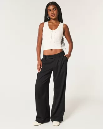 Hollister Livvy Low-Rise Wide-Leg Pants,Hollister Livvy Low-Rise Wide-Leg Pants Hollister Livvy Low-Rise Wide-Leg Pants,Hollister Livvy Low-Rise Wide-Leg Pants