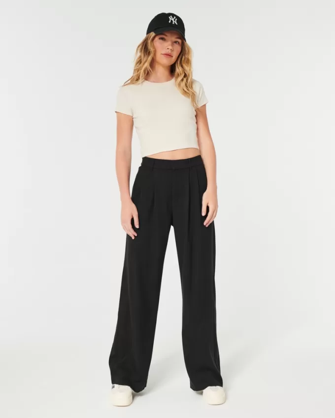 Hollister Livvy Ultra High-Rise Wide-Leg Pants,Hollister Livvy Ultra High-Rise Wide-Leg Pants Hollister Livvy Ultra High-Rise Wide-Leg Pants,Hollister Livvy Ultra High-Rise Wide-Leg Pants