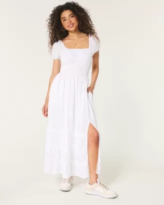 Hollister Saidie Short-Sleeve Tie-Back Midi Dress,Hollister Saidie Short-Sleeve Tie-Back Midi Dress Hollister Saidie Short-Sleeve Tie-Back Midi Dress,Hollister Saidie Short-Sleeve Tie-Back Midi Dress