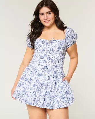 Hollister Sofia Drop-Waist Bubble Skort Dress,Hollister Sofia Drop-Waist Bubble Skort Dress Hollister Sofia Drop-Waist Bubble Skort Dress,Hollister Sofia Drop-Waist Bubble Skort Dress