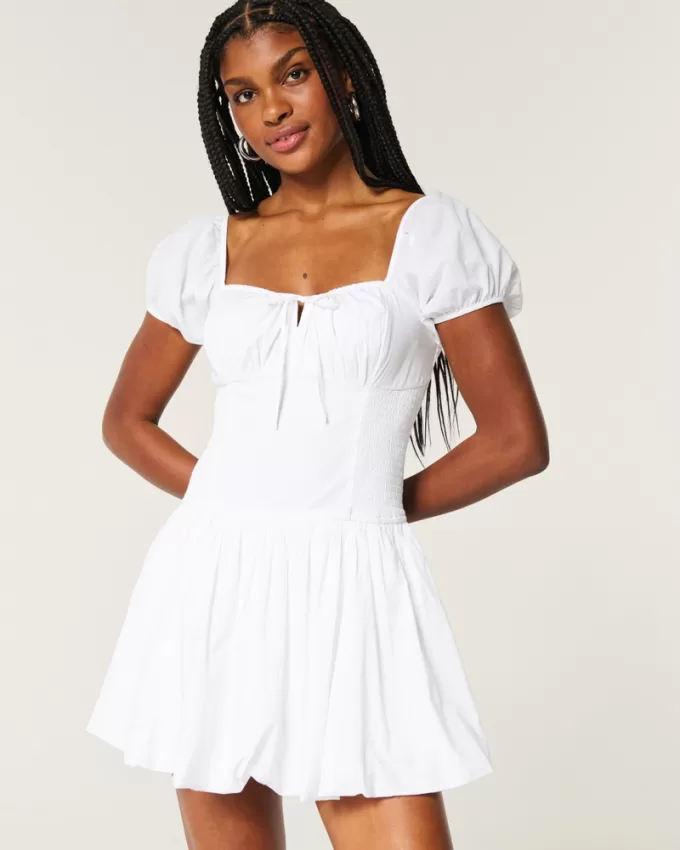 Hollister Sofia Drop-Waist Bubble Skort Dress,Hollister Sofia Drop-Waist Bubble Skort Dress Hollister Sofia Drop-Waist Bubble Skort Dress,Hollister Sofia Drop-Waist Bubble Skort Dress