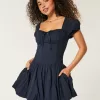Hollister Sofia Drop-Waist Bubble Skort Dress,Hollister Sofia Drop-Waist Bubble Skort Dress Hollister Sofia Drop-Waist Bubble Skort Dress,Hollister Sofia Drop-Waist Bubble Skort Dress