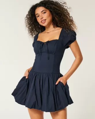 Hollister Sofia Drop-Waist Bubble Skort Dress,Hollister Sofia Drop-Waist Bubble Skort Dress Hollister Sofia Drop-Waist Bubble Skort Dress,Hollister Sofia Drop-Waist Bubble Skort Dress