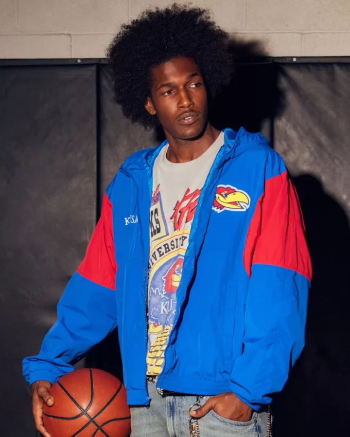 Kansas Jayhawks Graphic Hooded Windbreaker Jacket,Kansas Jayhawks Graphic Hooded Windbreaker Jacket Kansas Jayhawks Graphic Hooded Windbreaker Jacket,Kansas Jayhawks Graphic Hooded Windbreaker Jacket