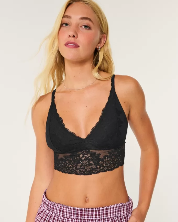 Lace Longline Triangle Bralette,Lace Longline Triangle Bralette Lace Longline Triangle Bralette,Lace Longline Triangle Bralette