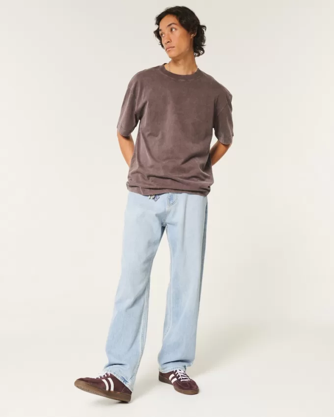 Light Wash Baggy Jeans,Light Wash Baggy Jeans