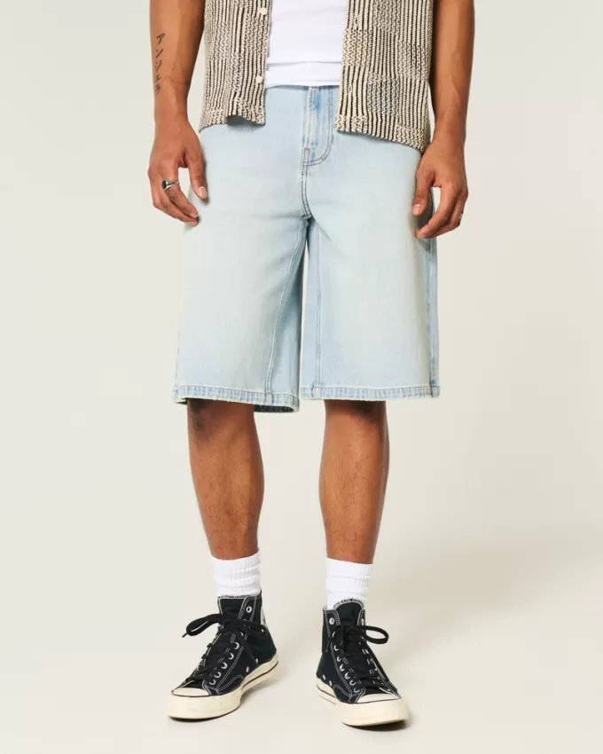 Light Wash Dice Graphic Super Baggy Denim Shorts,Light Wash Dice Graphic Super Baggy Denim Shorts Light Wash Dice Graphic Super Baggy Denim Shorts,Light Wash Dice Graphic Super Baggy Denim Shorts