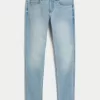Light Wash Super Skinny Jeans,Light Wash Super Skinny Jeans