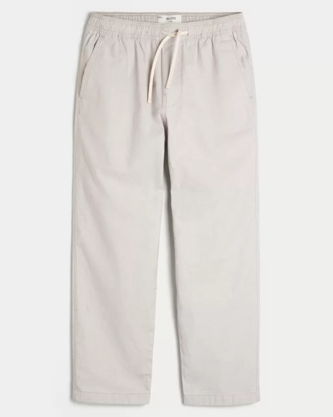 Linen-Blend Loose Pull-On Pants,Linen-Blend Loose Pull-On Pants Linen-Blend Loose Pull-On Pants,Linen-Blend Loose Pull-On Pants