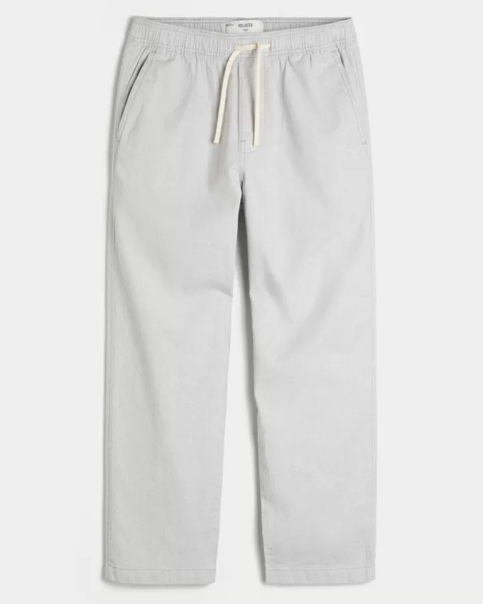 Linen-Blend Loose Pull-On Pants,Linen-Blend Loose Pull-On Pants Linen-Blend Loose Pull-On Pants,Linen-Blend Loose Pull-On Pants