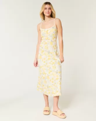 Linen-Blend Open Back Slip Midi Dress,Linen-Blend Open Back Slip Midi Dress Linen-Blend Open Back Slip Midi Dress,Linen-Blend Open Back Slip Midi Dress