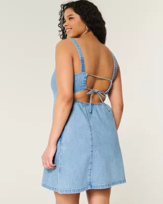 Linen-Blend Structured Mini Dress,Linen-Blend Structured Mini Dress Linen-Blend Structured Mini Dress,Linen-Blend Structured Mini Dress