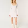 Long-Sleeve Cinch Bust Open-Back Sweater Dress,Long-Sleeve Cinch Bust Open-Back Sweater Dress Long-Sleeve Cinch Bust Open-Back Sweater Dress,Long-Sleeve Cinch Bust Open-Back Sweater Dress
