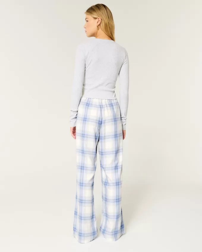 Long-Sleeve Graphic Tee & Flannel Pajama Pants Set,Long-Sleeve Graphic Tee & Flannel Pajama Pants Set Long-Sleeve Graphic Tee & Flannel Pajama Pants Set,Long-Sleeve Graphic Tee & Flannel Pajama Pants Set