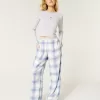 Long-Sleeve Graphic Tee & Flannel Pajama Pants Set,Long-Sleeve Graphic Tee & Flannel Pajama Pants Set Long-Sleeve Graphic Tee & Flannel Pajama Pants Set,Long-Sleeve Graphic Tee & Flannel Pajama Pants Set