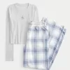 Long-Sleeve Graphic Tee & Flannel Pajama Pants Set,Long-Sleeve Graphic Tee & Flannel Pajama Pants Set Long-Sleeve Graphic Tee & Flannel Pajama Pants Set,Long-Sleeve Graphic Tee & Flannel Pajama Pants Set
