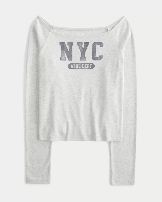 Long-Sleeve NYC Graphic T-Shirt,Long-Sleeve NYC Graphic T-Shirt Long-Sleeve NYC Graphic T-Shirt,Long-Sleeve NYC Graphic T-Shirt