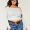 Long-Sleeve Off-the-Shoulder Top,Long-Sleeve Off-the-Shoulder Top Long-Sleeve Off-the-Shoulder Top,Long-Sleeve Off-the-Shoulder Top