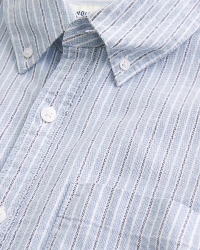 Long-Sleeve Oxford Shirt,Long-Sleeve Oxford Shirt