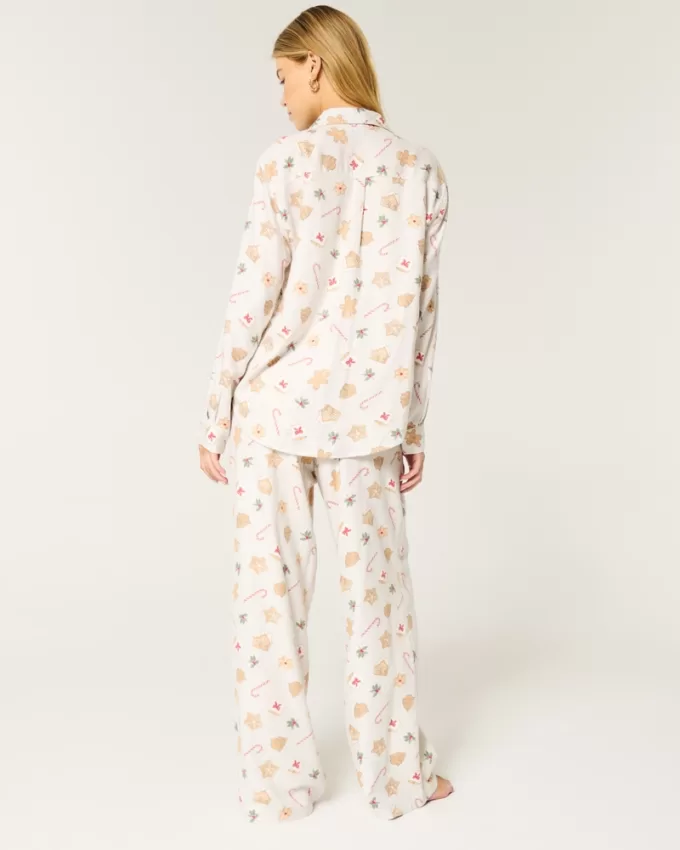 Long-Sleeve Pajama Shirt & Pants Set,Long-Sleeve Pajama Shirt & Pants Set Long-Sleeve Pajama Shirt & Pants Set,Long-Sleeve Pajama Shirt & Pants Set
