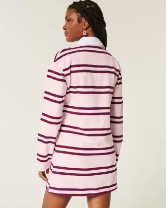 Long-Sleeve Rugby Mini Dress,Long-Sleeve Rugby Mini Dress Long-Sleeve Rugby Mini Dress,Long-Sleeve Rugby Mini Dress