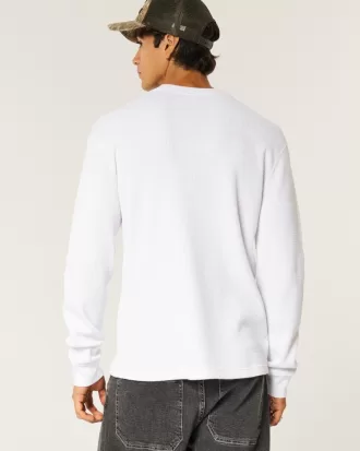 Long-Sleeve Thermal Crew T-Shirt,Long-Sleeve Thermal Crew T-Shirt