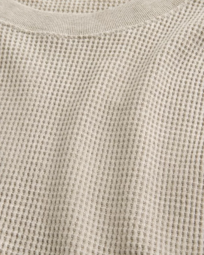 Long-Sleeve Thermal Crew T-Shirt,Long-Sleeve Thermal Crew T-Shirt