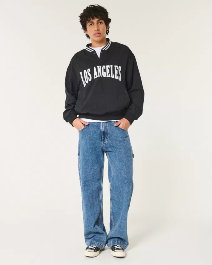 Los Angeles Graphic Popover Jacket,Los Angeles Graphic Popover Jacket Los Angeles Graphic Popover Jacket,Los Angeles Graphic Popover Jacket