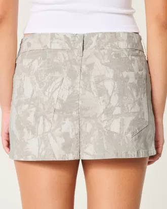 Low-Rise Camo Twill Mini Skort,Low-Rise Camo Twill Mini Skort Low-Rise Camo Twill Mini Skort,Low-Rise Camo Twill Mini Skort
