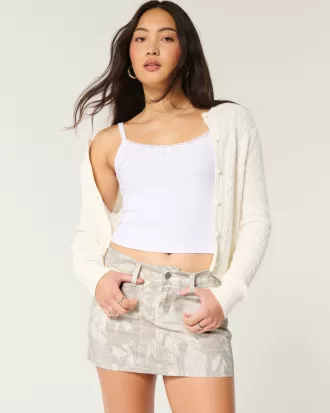 Low-Rise Camo Twill Mini Skort,Low-Rise Camo Twill Mini Skort Low-Rise Camo Twill Mini Skort,Low-Rise Camo Twill Mini Skort