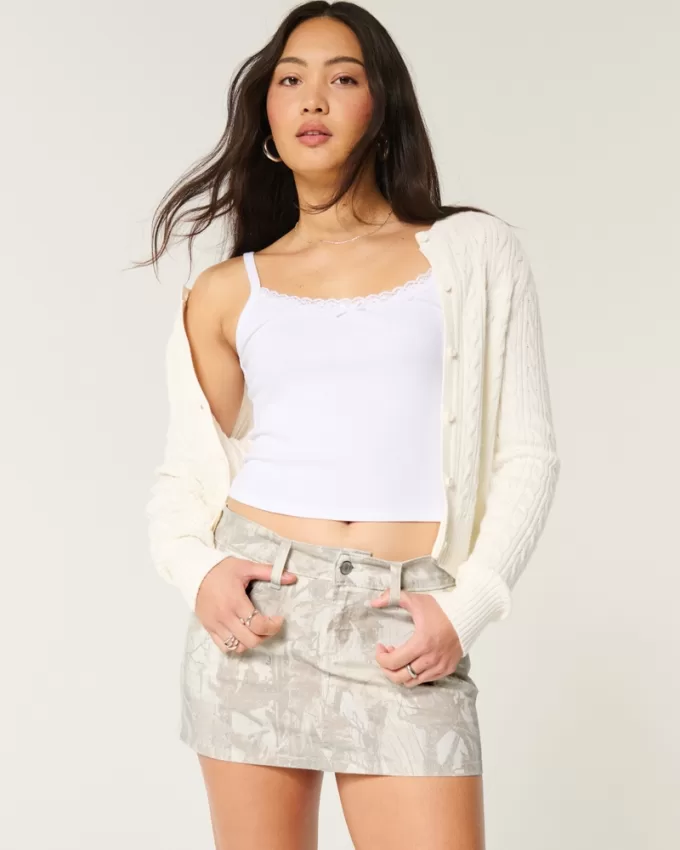 Low-Rise Camo Twill Mini Skort,Low-Rise Camo Twill Mini Skort Low-Rise Camo Twill Mini Skort,Low-Rise Camo Twill Mini Skort