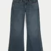 Low-Rise Dark Wash Baggy Flare Jeans,Low-Rise Dark Wash Baggy Flare Jeans Low-Rise Dark Wash Baggy Flare Jeans,Low-Rise Dark Wash Baggy Flare Jeans